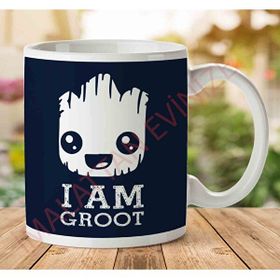 Guardians of the Galaxy Cute Anime Baby Groot Baskılı Kupa
