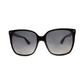 GUCCI 0022S 007 57 Siyah Kadın Güneş Gözlüğü