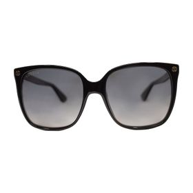 GUCCI 0022S 007 57 Siyah Kadın Güneş Gözlüğü