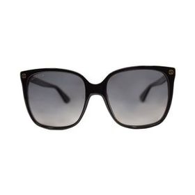 GUCCI 0022S 007 57 Siyah Kadın Güneş Gözlüğü