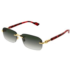 Gucci 1221S 006 56-16 Altın Unisex Güneş Gözlüğü