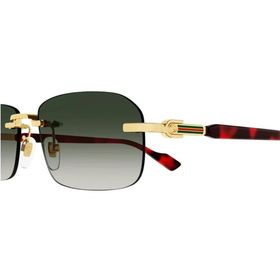 Gucci 1221S 006 56-16 Altın Unisex Güneş Gözlüğü