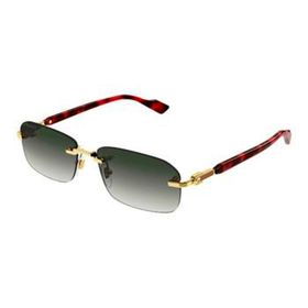 Gucci 1221S 006 56-16 Altın Unisex Güneş Gözlüğü