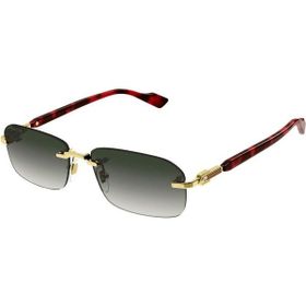 Gucci 1221S 006 56-16 Altın Unisex Güneş Gözlüğü