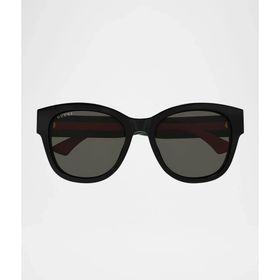 Gucci 1866SK 001 56-19 Kadın Siyah Güneş Gözlüğü