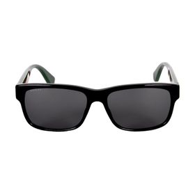 GUCCI GG 0340S 006 58 01 Gri Erkek Güneş Gözlüğü