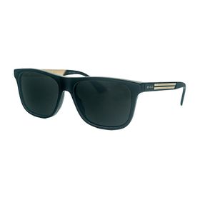 Gucci GG 0687S 002 57 Unisex Kare Siyah Kemik Güneş Gözlüğü