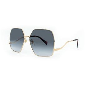 Gucci GG 1005S 002 61 Gold Metal Geometrik Kadın Güneş Gözlüğü