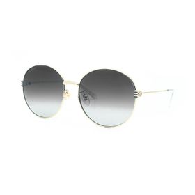 Gucci GG 1281SK 001 58 Kadın Metal Yuvarlak Güneş Gözlüğü
