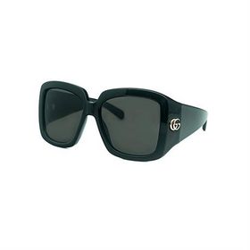 Gucci GG 1402S 001 55 Siyah Kare Kemik Kadın Güneş Gözlüğü