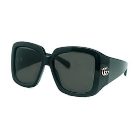Gucci GG 1402S 001 55 Siyah Kare Kemik Kadın Güneş Gözlüğü