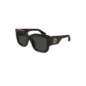 Gucci GG 1663S 001 52 Siyah Kare Kemik Kadın Güneş Gözlüğü