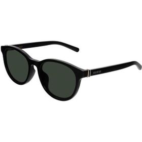 Gucci GG 1674SK 001 54 Unisex Oval Siyah Kemik Güneş Gözlüğü