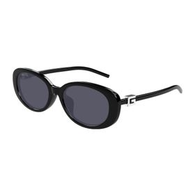 Gucci GG 1684SA 001 55 Siyah Oval Kemik Kadın Güneş Gözlüğü