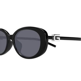 Gucci GG 1684SA 001 55 Siyah Oval Kemik Kadın Güneş Gözlüğü