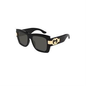 Gucci GG 1688S 001 54 Siyah Kare Kemik Kadın Güneş Gözlüğü
