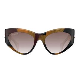Gucci GG 1704S 002 54 Çok Renkli Cat Eye Kemik Kadın Güneş Gözlüğü