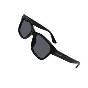 Gucci GG 1716S 001 54 Siyah Kare Kemik Unisex Güneş Gözlüğü