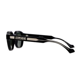 Gucci GG 1730S 001 50 Siyah Oval Kemik Erkek Güneş Gözlüğü
