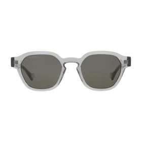 Gucci GG 1730S 004 50 Şeffaf Oval Kemik Unisex Güneş Gözlüğü