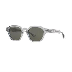 Gucci GG 1730S 004 50 Şeffaf Oval Kemik Unisex Güneş Gözlüğü