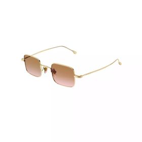 Gucci GG 1813S 004 41 Unisex Kare Gold Metal Güneş Gözlüğü