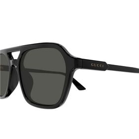 Gucci GG 1823SA 001 57 Erkek Pilot Siyah Kemik Güneş Gözlüğü
