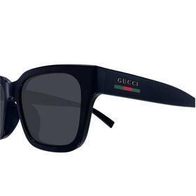 Gucci GG 1857S 004 55 Erkek Kare Siyah Kemik Güneş Gözlüğü