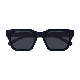Gucci GG 1857S 004 55 Erkek Kare Siyah Kemik Güneş Gözlüğü