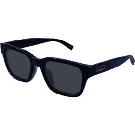 Gucci GG 1857S 004 55 Erkek Kare Siyah Kemik Güneş Gözlüğü