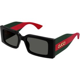 Gucci GG 1860S 001 52 Kadın Dikdörtgen Siyah Kemik Güneş Gözlüğü