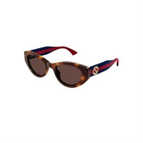 Gucci GG 1862S 002 52 Kadın Cat Eye Kırçıllı Kahverengi Kemik Güneş Gözlüğü