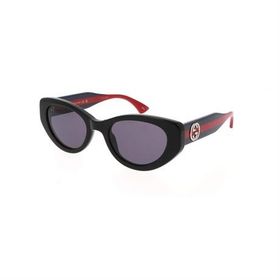 Gucci GG 1862S 004 52 Kadın Cat Eye Siyah Kemik Güneş Gözlüğü