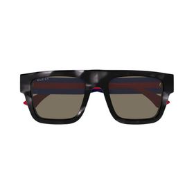 Gucci GG 1868S 004 53 Kare Çok Renkli Kemik Unisex Güneş Gözlüğü