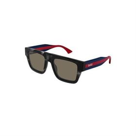 Gucci GG 1868S 004 53 Kare Çok Renkli Kemik Unisex Güneş Gözlüğü
