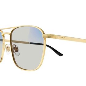 Gucci GG 1881S 005 54 Unisex Pilot Gold Metal Güneş Gözlüğü