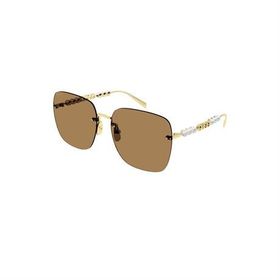 Gucci GG 1923SA 003 63 Kare Gold Metal Unisex Güneş Gözlüğü