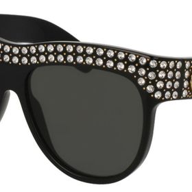 Gucci GG0147S 001 56 Siyah Kadın Güneş Gözlüğü