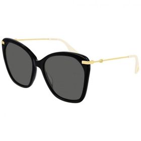 Gucci GG0510S Grey Butterfly Kadın Güneş Gözlüğü