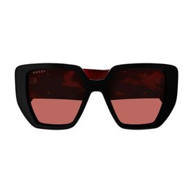Gucci GG0956S 009 54 Bordo Kadın Güneş Gözlüğü