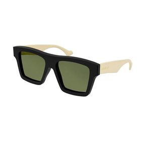 Gucci GG0962S Siyah Fildişi 55-17-145 Erkek Güneş Gözlüğü