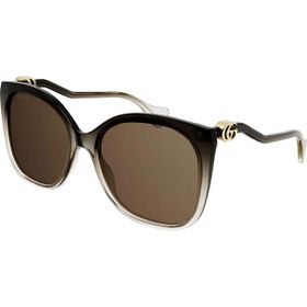 Gucci GG1010S 002 60 18 Kahverengi Kadın Güneş Gözlüğü