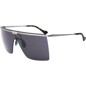 Gucci GG1096S 001 99-1 Kadın Gümüş Geometrik Çerçevesiz Füme Mat Camlı Güneş Gözlüğü