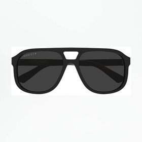 Gucci GG1188S 001 Siyah/Gri Pilot Polarize Unisex Güneş Gözlüğü