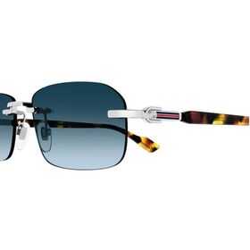 Gucci GG1221S 007 56-16 Gümüş Unisex Güneş Gözlüğü