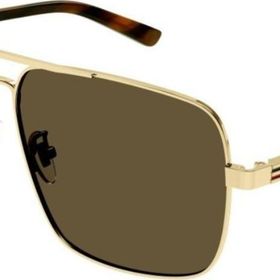 Gucci GG1289S 002 Siyah Kare Unisex Güneş Gözlüğü