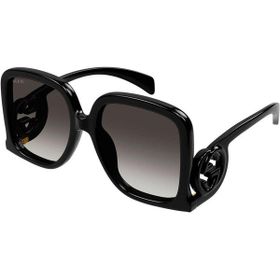 Gucci GG1326S 001 58 Siyah Kadın Güneş Gözlüğü