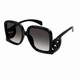 Gucci GG1326S 001 58 Siyah Kadın Güneş Gözlüğü