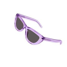 Gucci GG1521S 004 51-20 Kadın Füme Mat Camlı Mor Asetat Cat Eye Güneş Gözlüğü