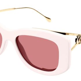 Gucci GG1566SA 003 55 Krem Kadın Güneş Gözlüğü
